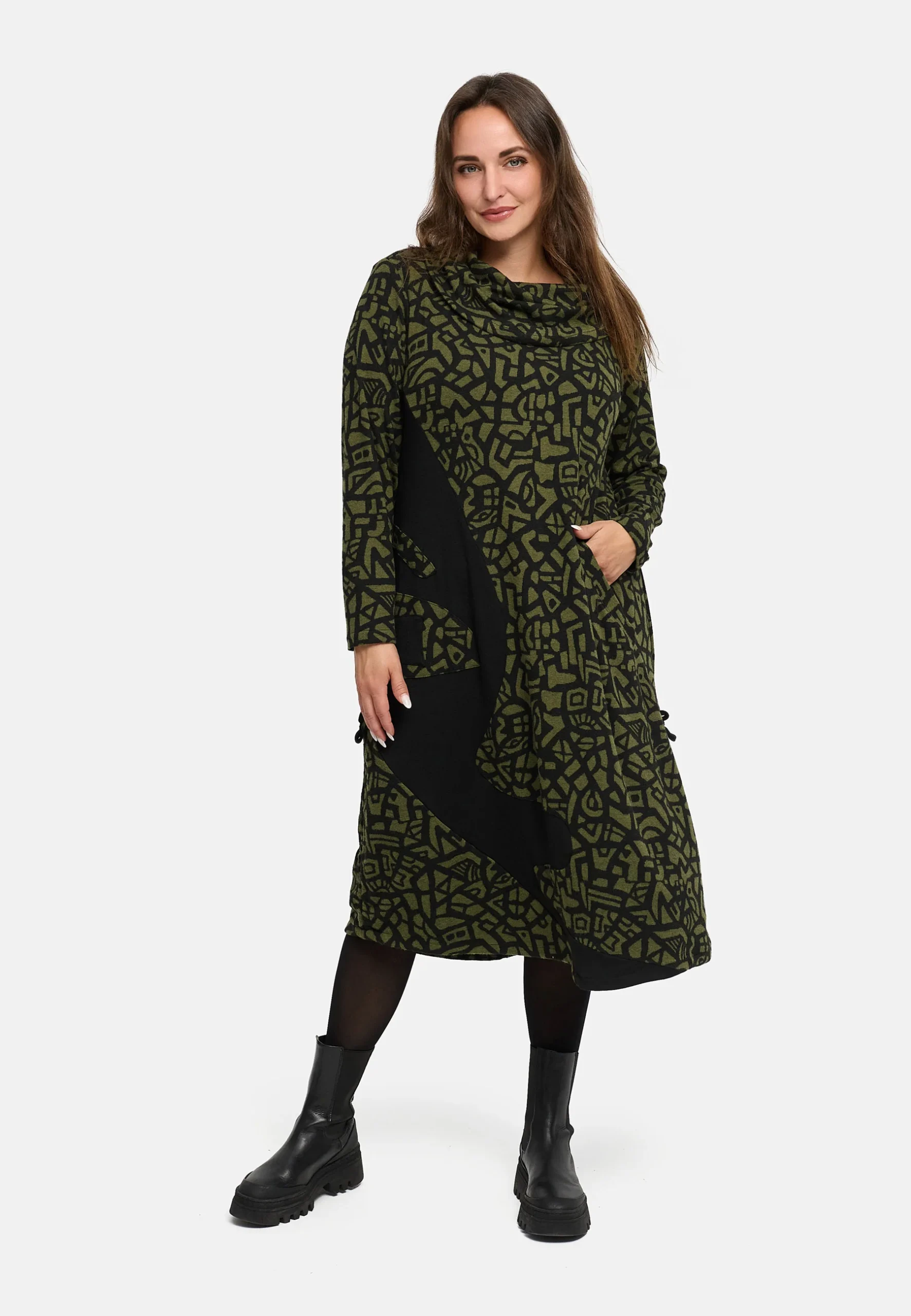 'Seriva' robe – artistique, confortable & flatteuse pour la silhouette – Image 6