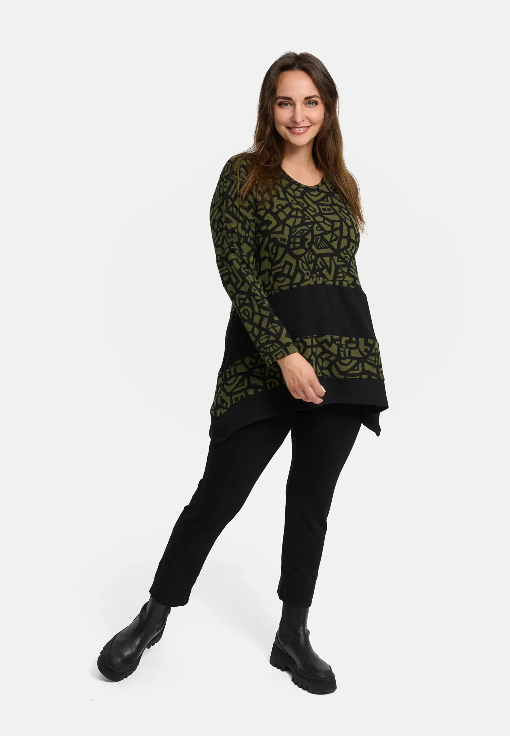 'Seriva' tunique – ligne A, douce et décontractée-fluide – Image 6