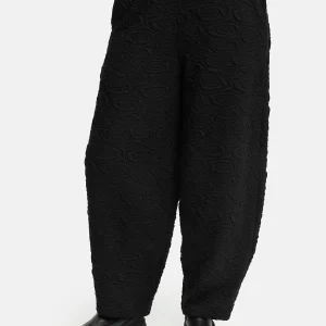 Pantalon 'Floréa' – coupe large, structuré & avec stretch