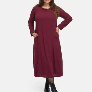 Robe légère de mi-saison en mélange chanvre-coton 'Elure'