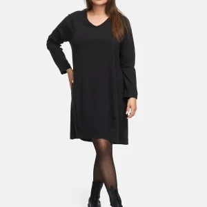 Robe de transition en mélange chanvre-coton 'Elure'