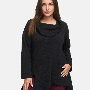 Tunique ligne A avec col bénitier 'Floréa'