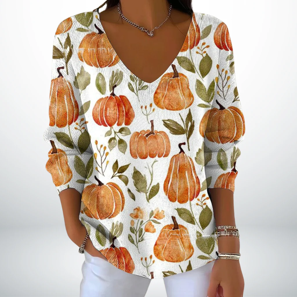 Éveline™ | Pull Doux à Col V – Image 2