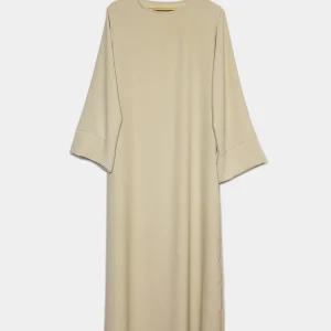 Abaya longue en jazz REF: 2333jazz - Abaya Longue et ample en jazz élégante et confortable