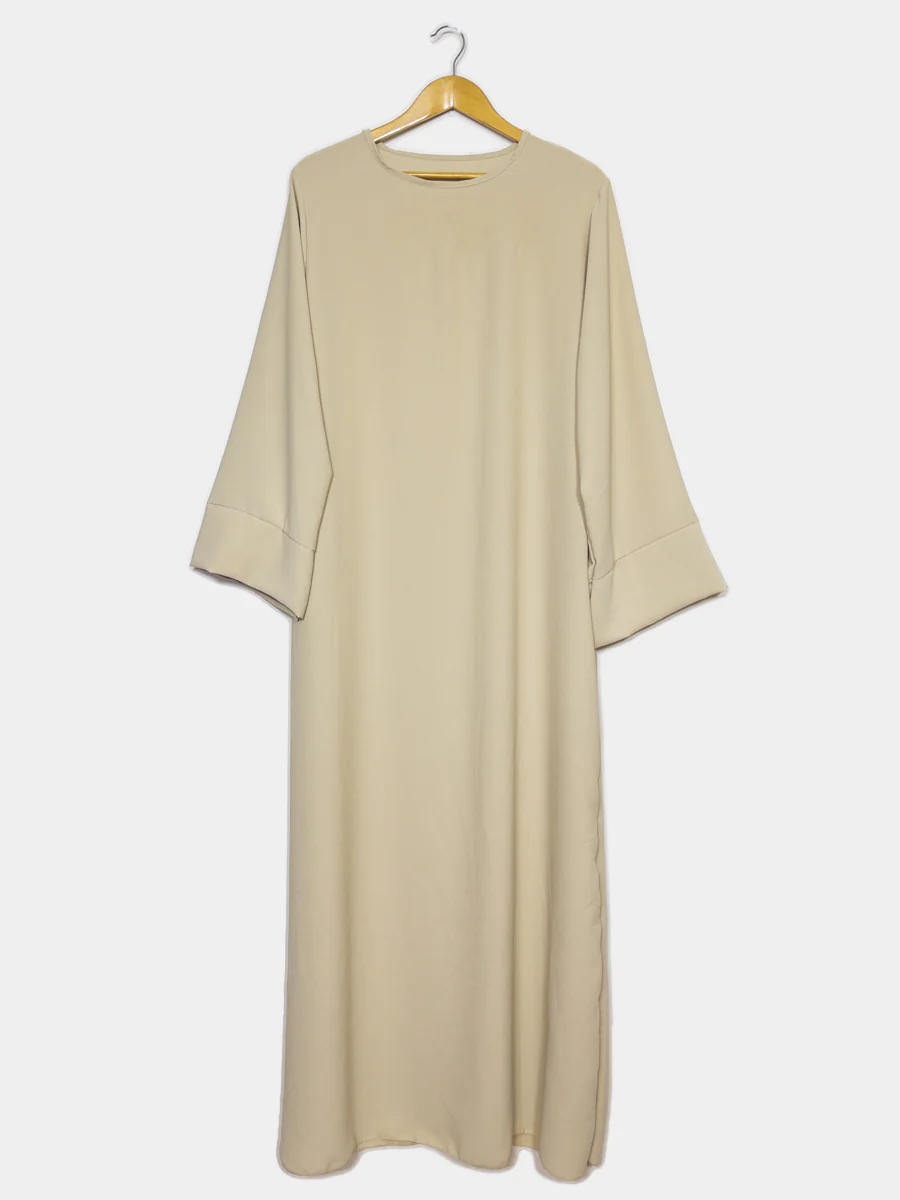 Abaya longue en jazz REF: 2333jazz - Abaya Longue et ample en jazz élégante et confortable – Image 2