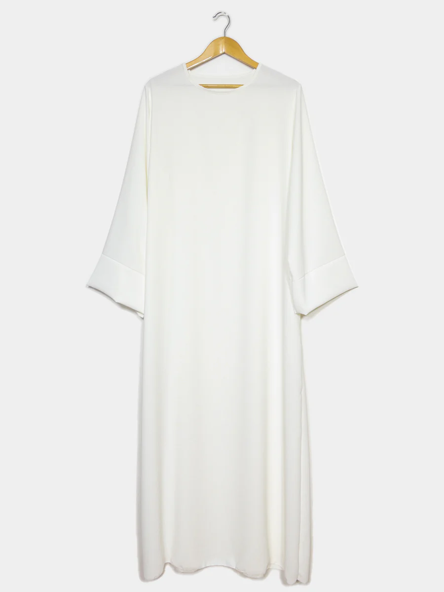 Abaya longue en jazz REF: 2333jazz - Abaya Longue et ample en jazz élégante et confortable – Image 9