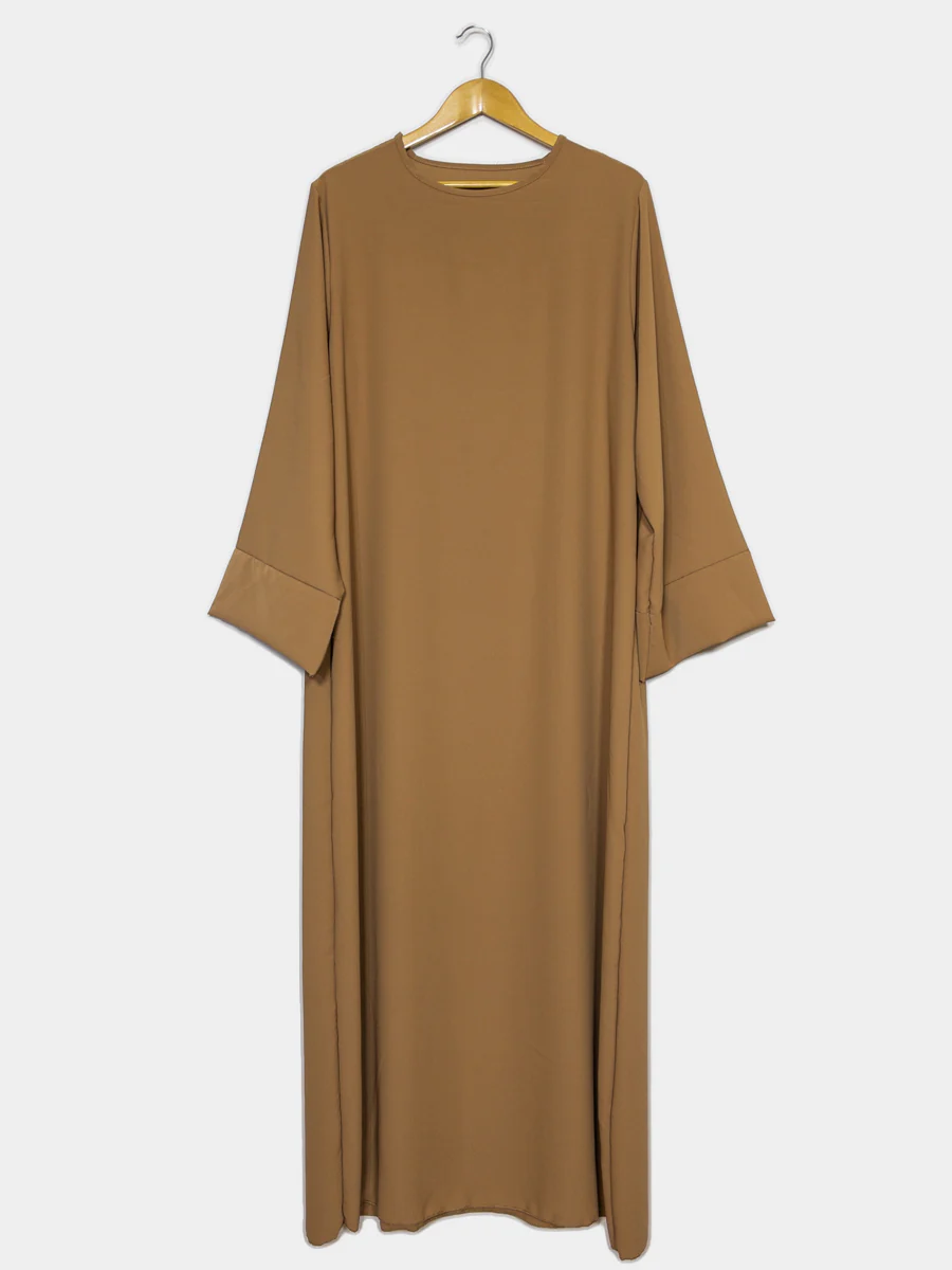 Abaya longue en jazz REF: 2333jazz - Abaya Longue et ample en jazz élégante et confortable – Image 7