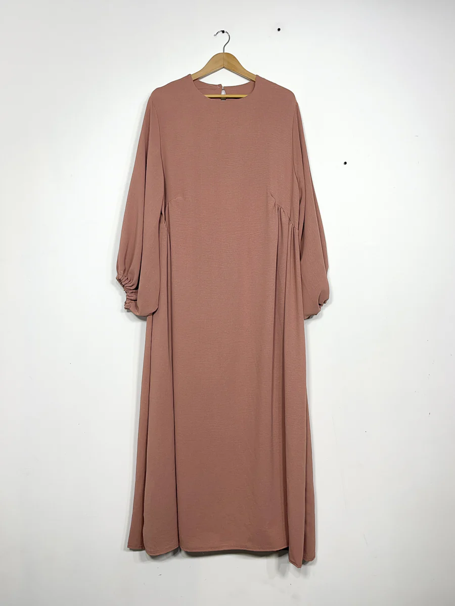 Robe en Jazz Ref: Ro2509jazz coupe fluide et manches bouffantes – Image 8