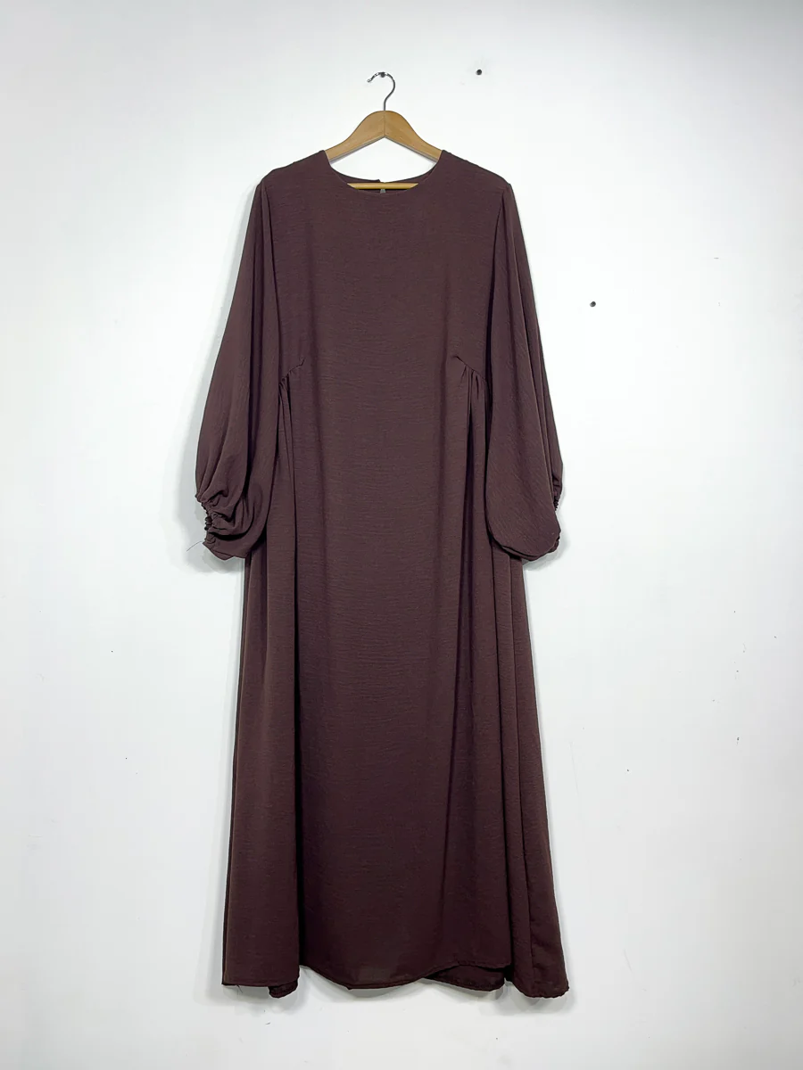 Robe en Jazz Ref: Ro2509jazz coupe fluide et manches bouffantes – Image 3