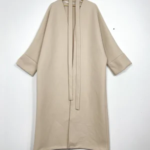 Manteau long Réf : 2515CB, évasé style caban coupe ample et élégante