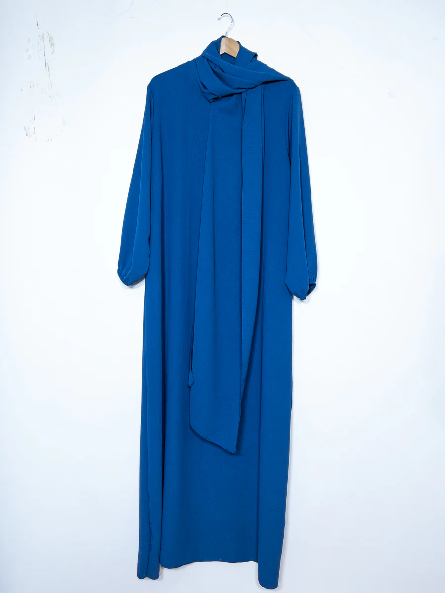 Abaya en jazz pour femme ref:ro2338 jazz pratique, confortable fluide et facile d’entretien