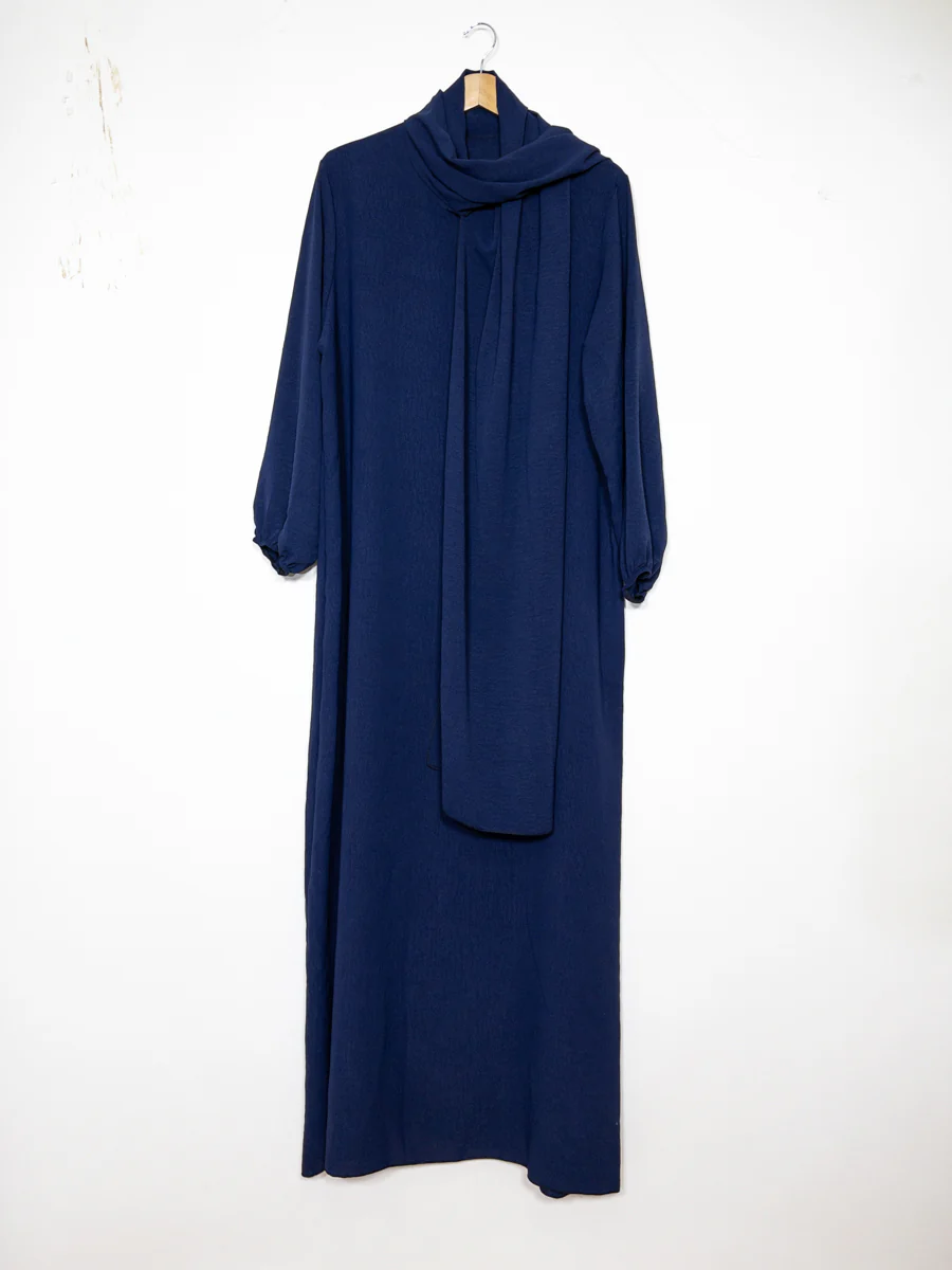 Abaya en jazz pour femme ref:ro2338 jazz pratique, confortable fluide et facile d’entretien – Image 5