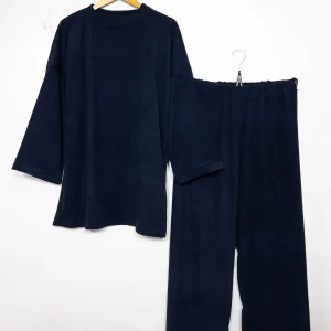 Ensemble côtelé pour l'hiver ref:2396 - Ensemble confortable Côtelé pour l’Hiver avec pantalon