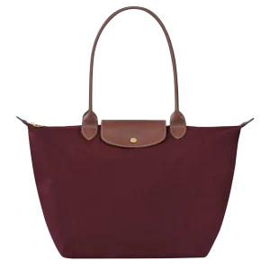 Lysandra™ | Cabas Pliage Élégant Bourgogne