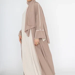 kimono avec débardeur deux pièces en soie de Médine En2373pk