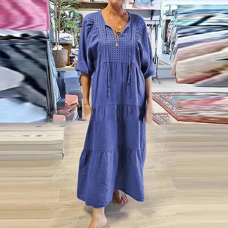 LINE™ | Robe mi-longue fluide – Image 8