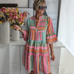 Juliane – Robe Trapèze Boho