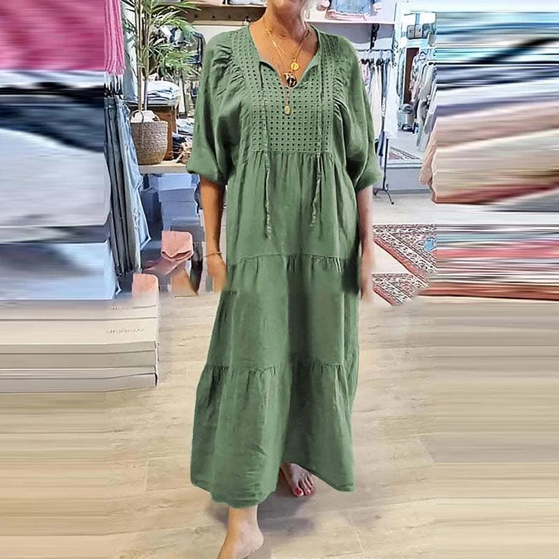 LINE™ | Robe mi-longue fluide – Image 7