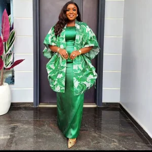 Abaya pour femmes Abayas dubaï luxe mode africaine musulmane Caftan Marocain ensemble 2 pièces  de soirée Boubou africain, Robe Djellaba Femme