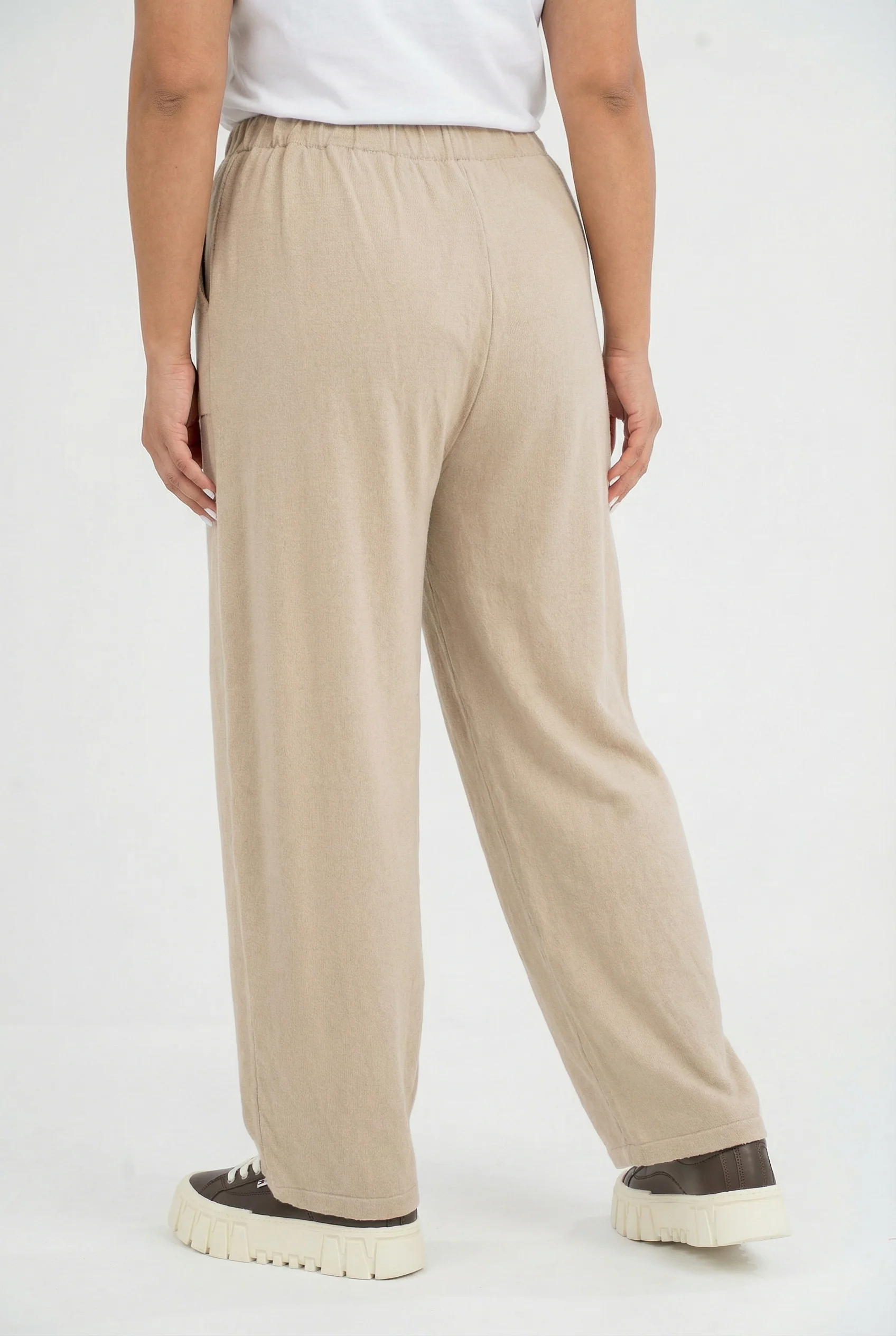 Pantalon en maille 'Cotture' – Toucher doux, coupe élégante et aérée – Image 5