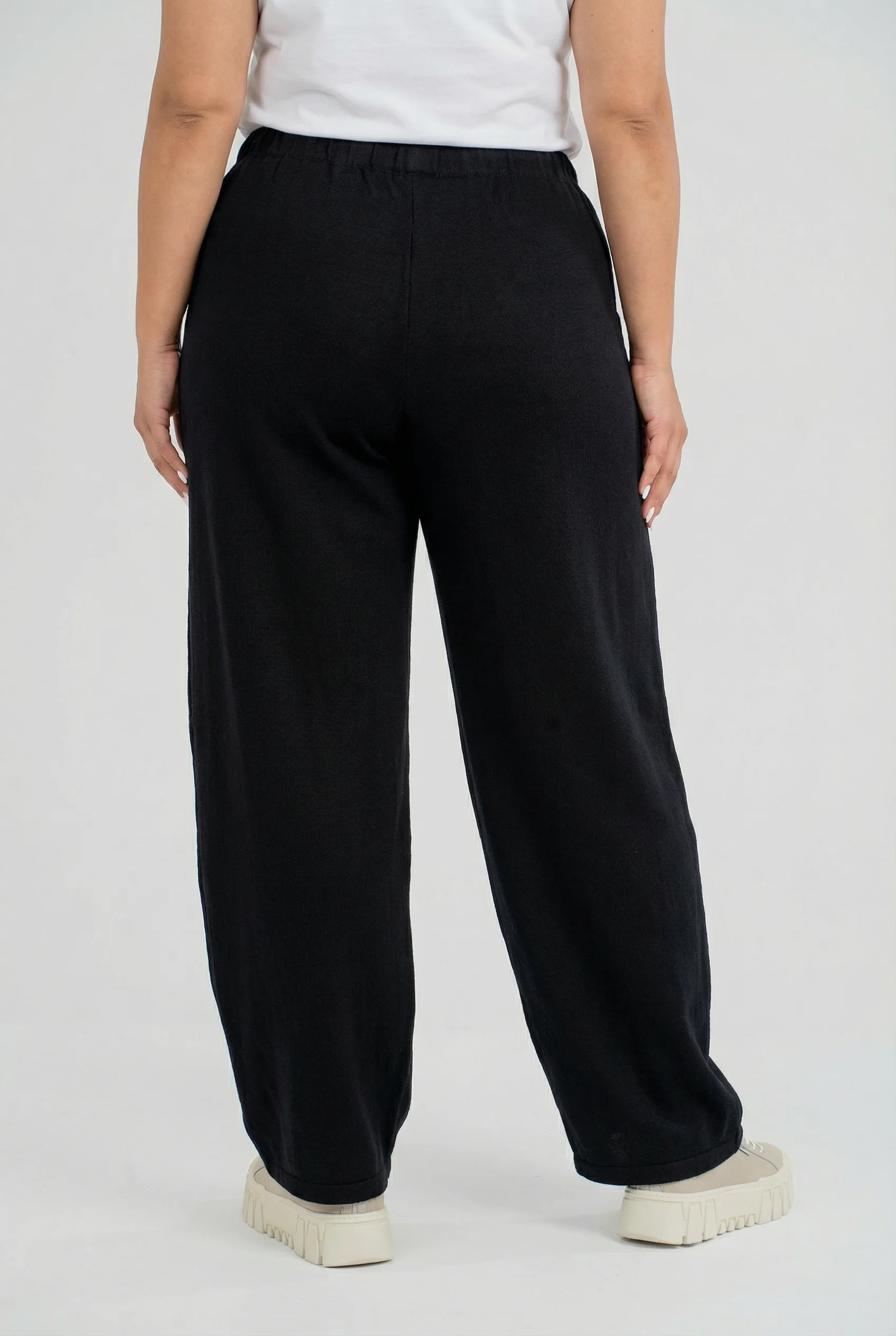 Pantalon en maille 'Cotture' – Toucher doux, coupe élégante et aérée – Image 9