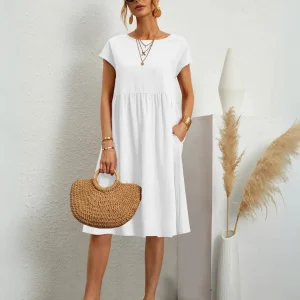 MILLA - Robe décontractée d'été à encolure O