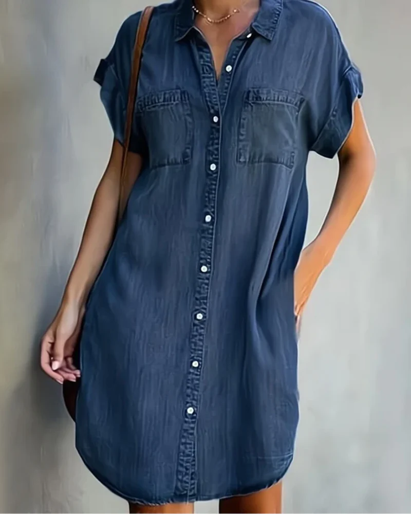 ELENORE - Robe en denim – Image 4