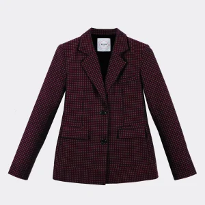 VESTE BURGUNDY