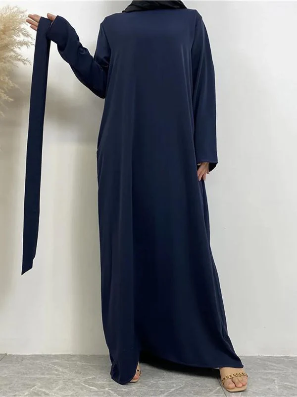 Abaya "Bleu Nuit"
