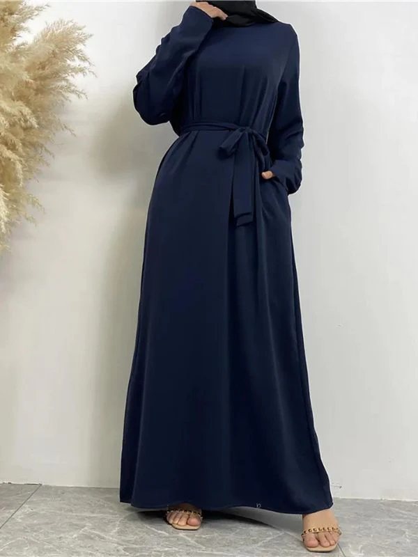 Abaya "Bleu Nuit" – Image 3