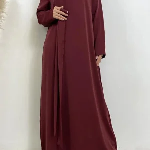 Abaya "Bordeaux"