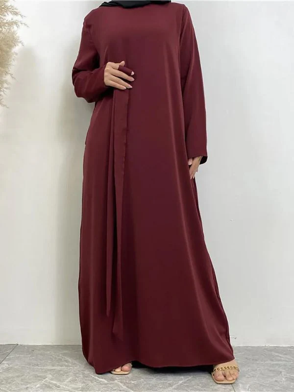 Abaya "Bordeaux"