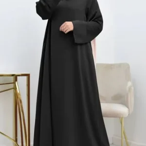 Abaya dubai ample noire