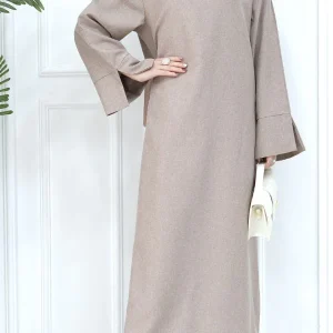 Abaya femme dubaï kaki