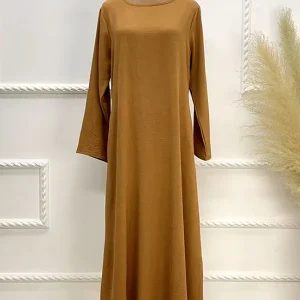 Abaya femme moderne kaki