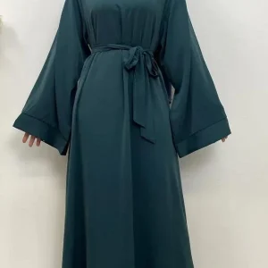 Abaya kimono "Vert Émeraude"