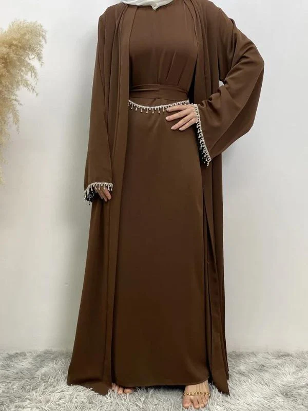 Abaya "Marron Chocolat" – Image 2
