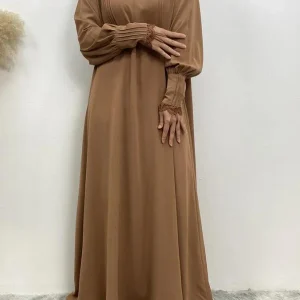 Abaya "Marron Clair"