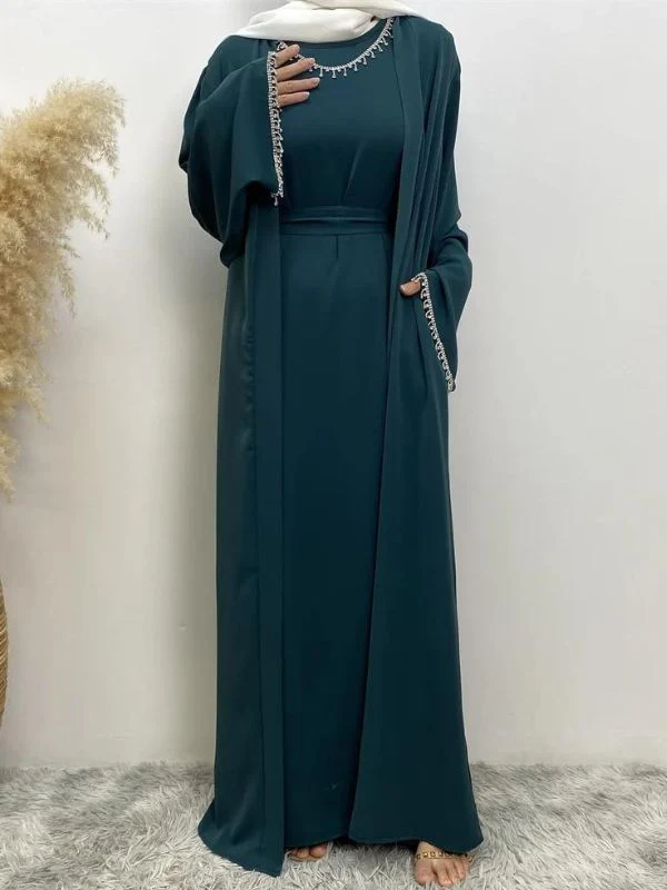 Abaya "Vert Émeraude"