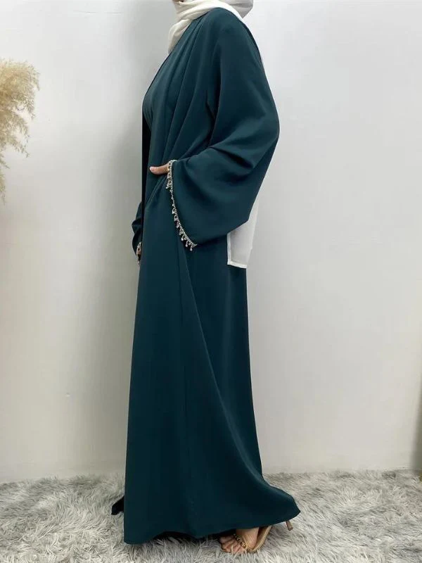 Abaya "Vert Émeraude" – Image 5