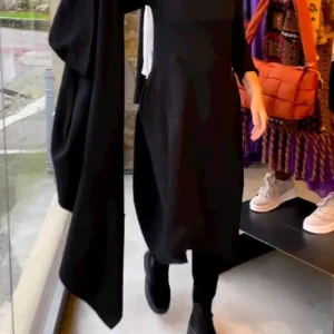 LINDA™ | Robe élégante de couleur unie