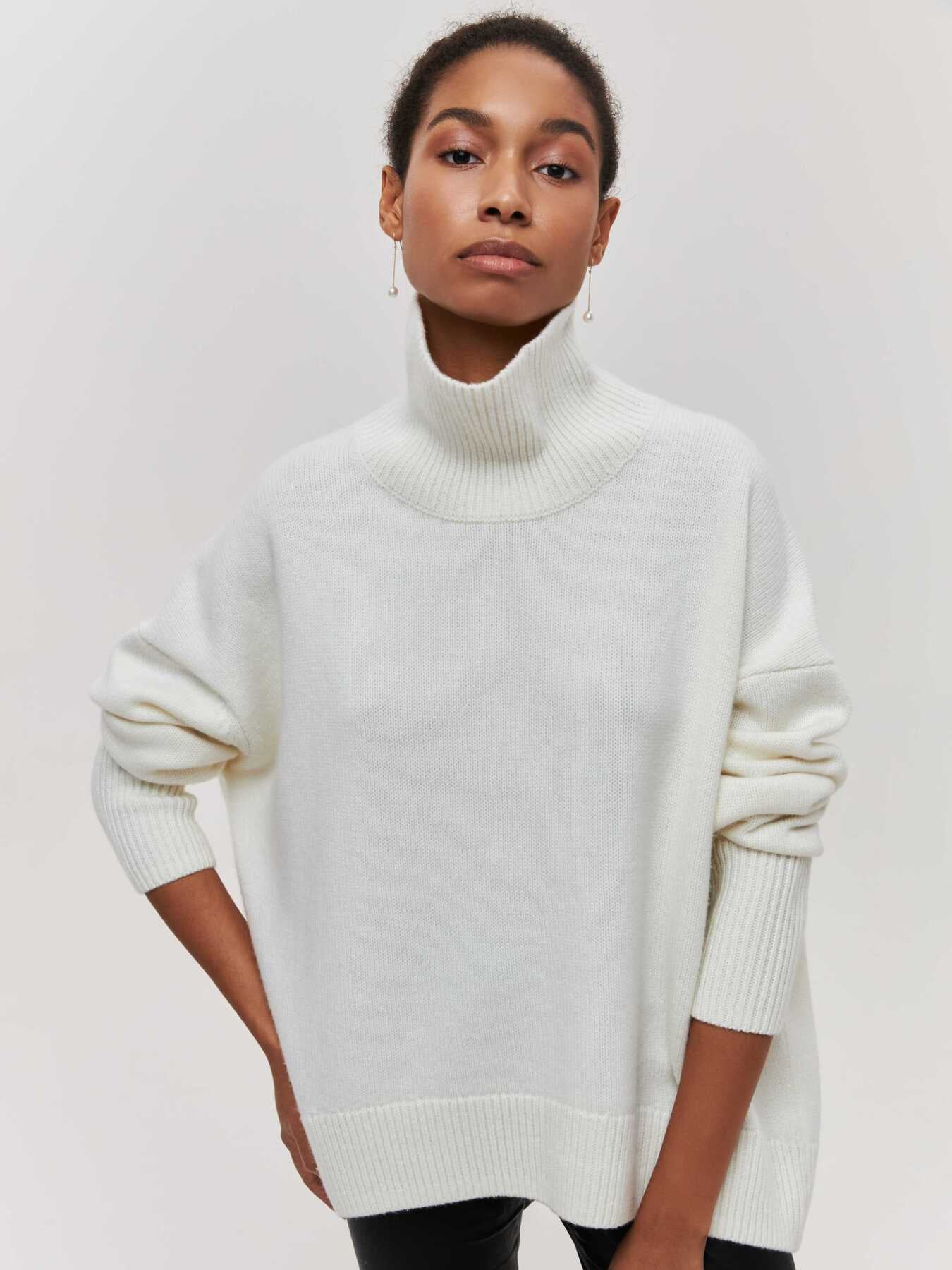 Pull Oversize Maille Essentielle – Image 9
