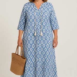 ALICE | Robe Bohème – Coupe Ventre Flatteuse