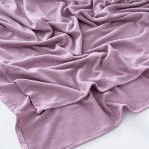 Hijab jersey en coton lavande