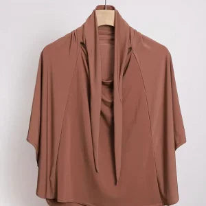 Hijab long "Café"