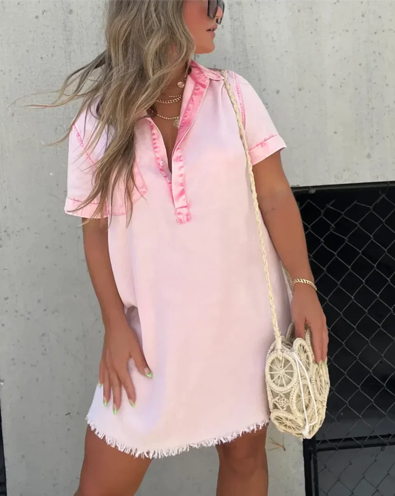 Vera - Robe Chemise en Jean – Image 7