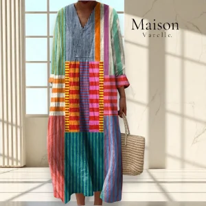 Linnea™  | Robe géométrique élégante