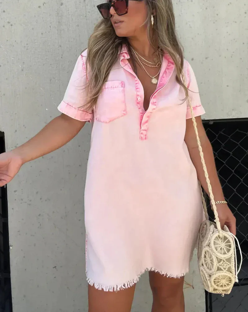 Vera - Robe Chemise en Jean – Image 8