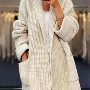 Gilet Femme Essentiel en Maille Douce