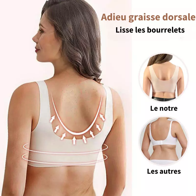 (PACK DE 3) Soutien-gorge Sans Fil Galbant Avec Fermeture Frontale – Image 5